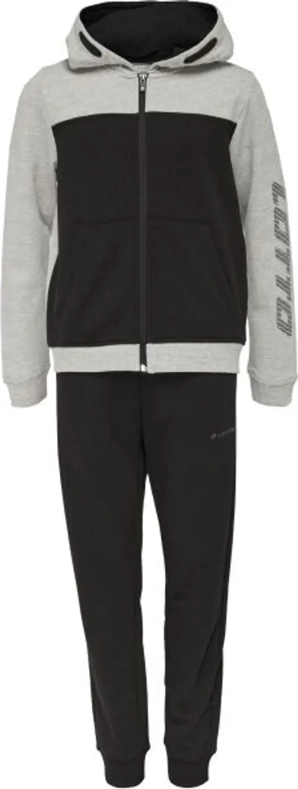 Lotto Lotto ALON Момчешки спортен комплект с качулка, черно, размер 116-122