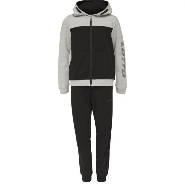 Lotto Lotto ALON Момчешки спортен комплект с качулка, черно, размер 128-134