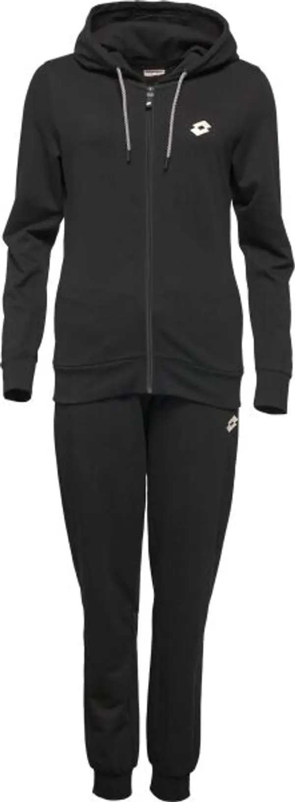 Lotto Lotto ASAI Дамски спортен екип, черно, размер
