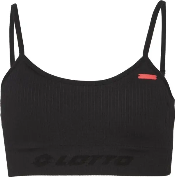 Lotto Lotto ATLANTA Момичешко спортно бюстие, черно, размер 152-158