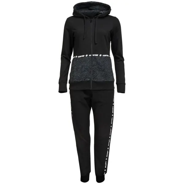 Lotto Lotto AZALEA Дамски спортен екип, черно, размер