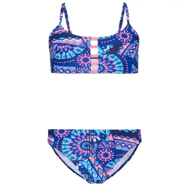 Lotto Lotto BELITA Двуцветен бански за момичета, синьо, размер 116-122