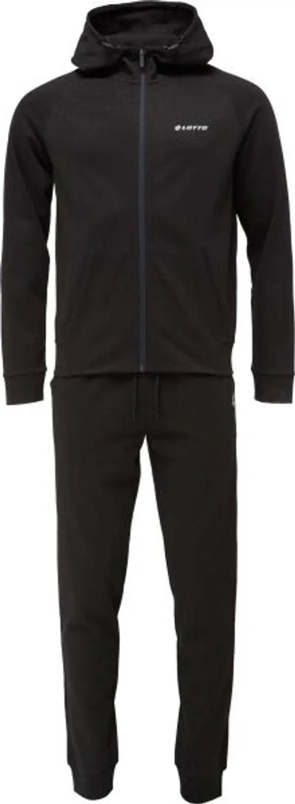 Lotto Lotto BRIUS Мъжки спортен екип, черно, размер XXL