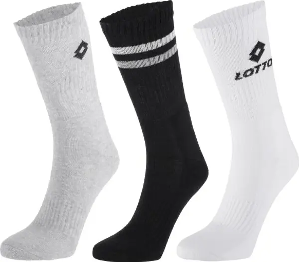 Lotto Lotto CHAMPION 3P Чорапи, черно, размер