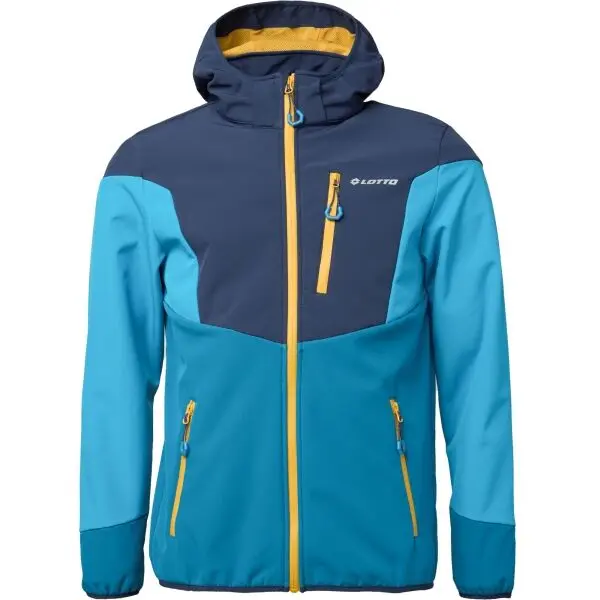 Lotto Lotto DAGER Мъжко яке от софтшел с мембрана, тъмносин, размер