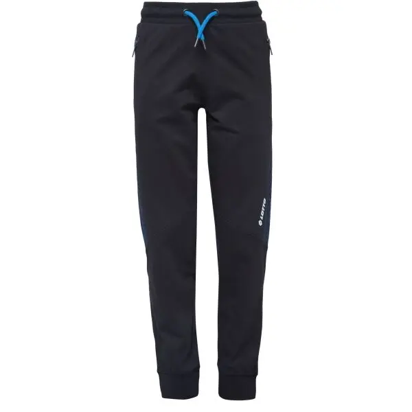 Lotto Lotto DELBEE Момчешки спортен панталон, черно, размер 152-158