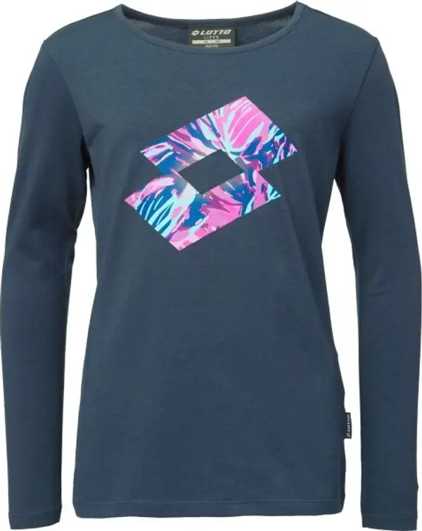 Lotto Lotto DELIGHT Тениска за момичета, тъмносин, размер 128-134