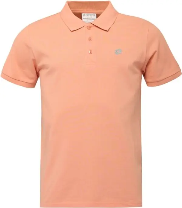 Lotto Lotto DOBIN Мъжка тениска с яка, цвят сьомга, размер