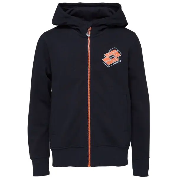 Lotto Lotto DOMMY Момичешки  суитшърт с качулка, тъмносин, размер 164-170