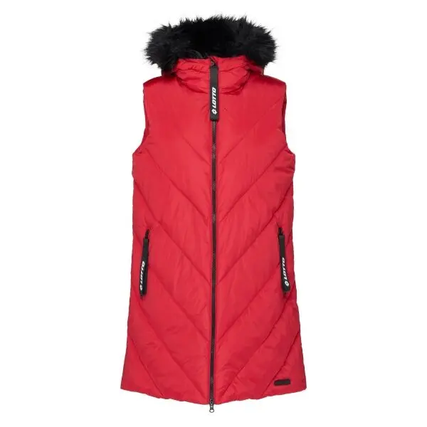 Lotto Lotto DREDA Дамско капитонирано елече, червено, размер