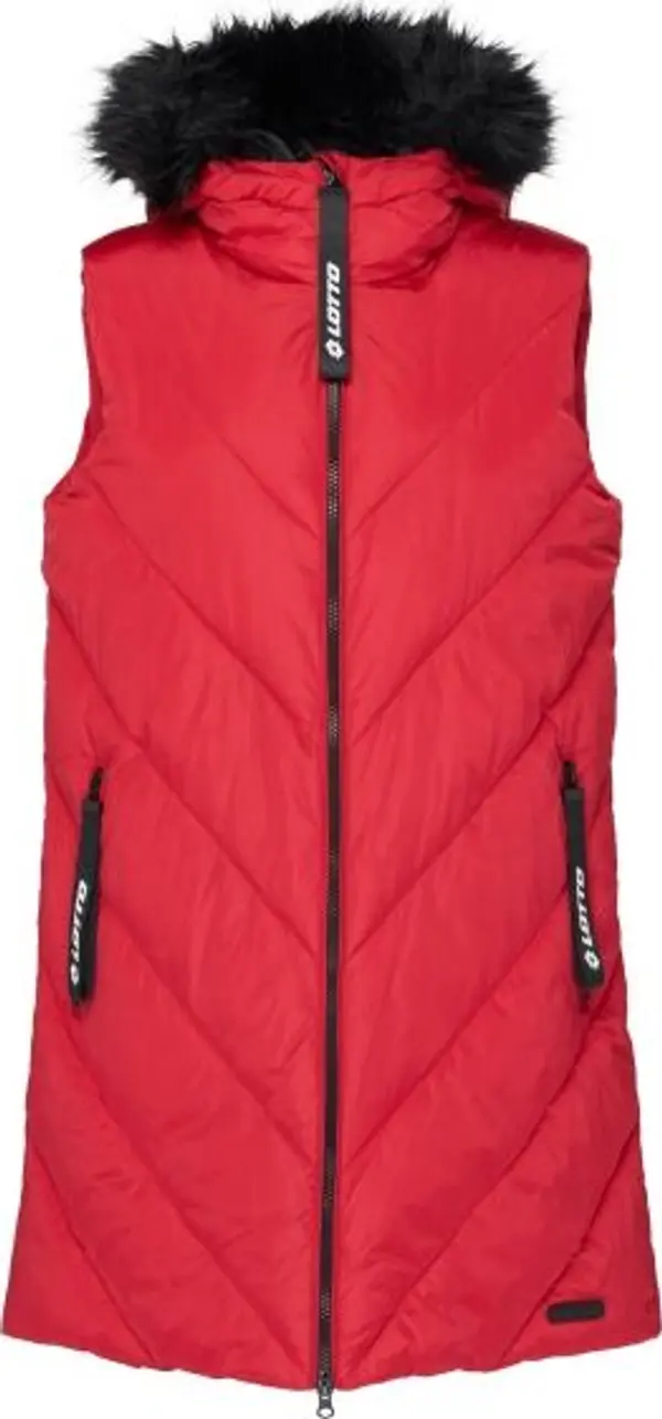 Lotto Lotto DREDA Дамско капитонирано елече, червено, размер