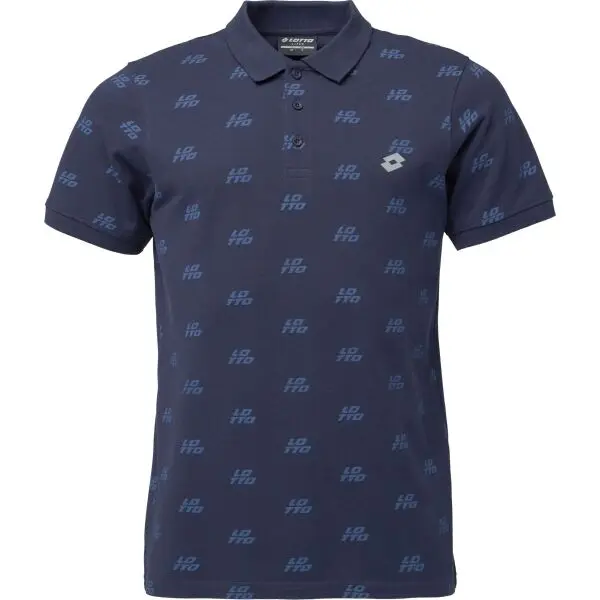 Lotto Lotto ELADIO Мъжка тениска с яка, тъмносин, размер