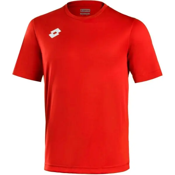 Lotto Lotto ELITE JR JERSEY PL Юношеска футболна фланелка, червено, размер XXS