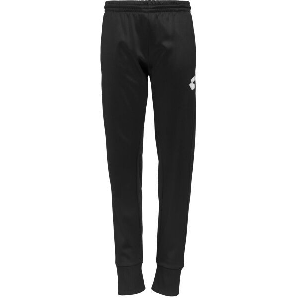 Lotto Lotto ELITE JR PANT RIB PL Юношеско долнище за футбол, черно, размер