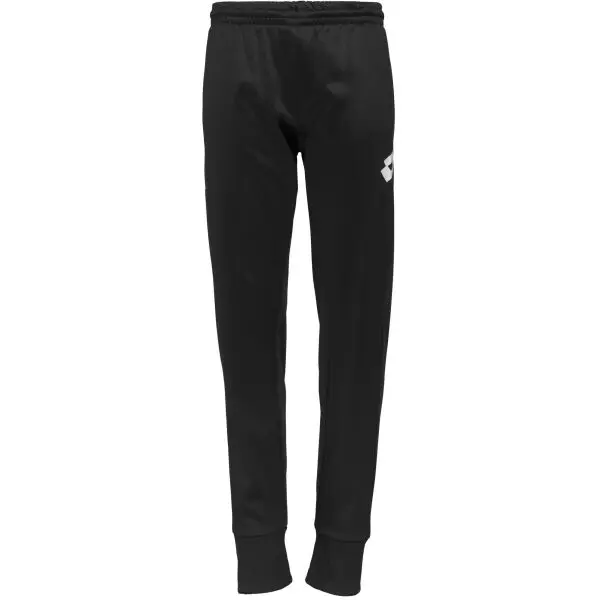 Lotto Lotto ELITE JR PANT RIB PL Юношеско долнище за футбол, черно, размер