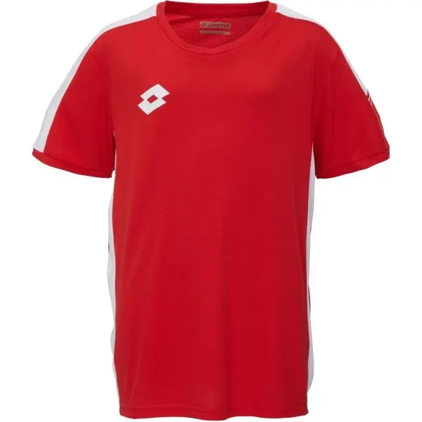 Lotto Lotto ELITE PLUS JR JERSEY PL Юношеска футболна фланелка, червено, размер