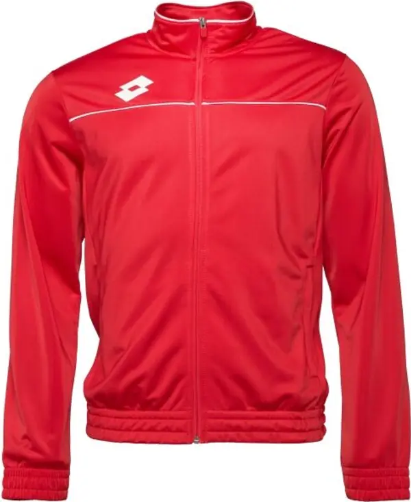 Lotto Lotto ELITE SWEAT FZ PL Мъжки футболен суитшърт, червено, размер