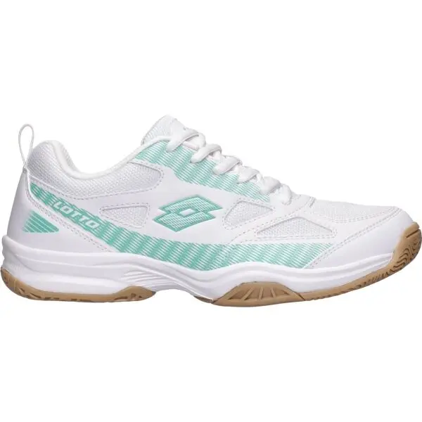 Lotto Lotto FLOWER Дамски обувки за зала, бяло, размер