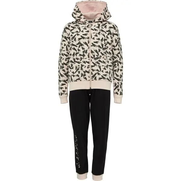 Lotto Lotto GELATA Спортен комплект за момичета, черно, размер 140-146