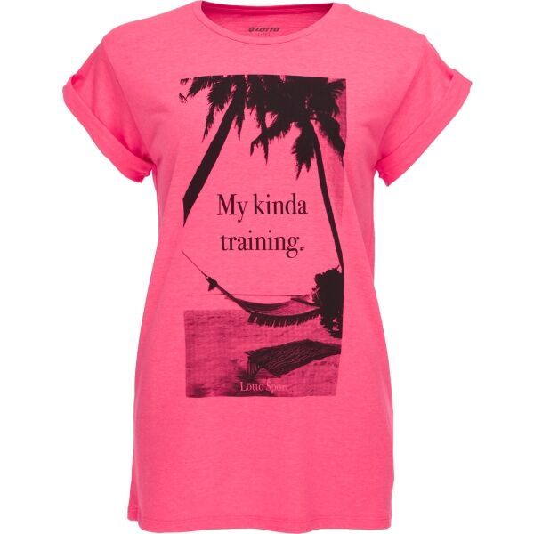 Lotto Lotto HAMMOCK Дамска тениска, розово, размер
