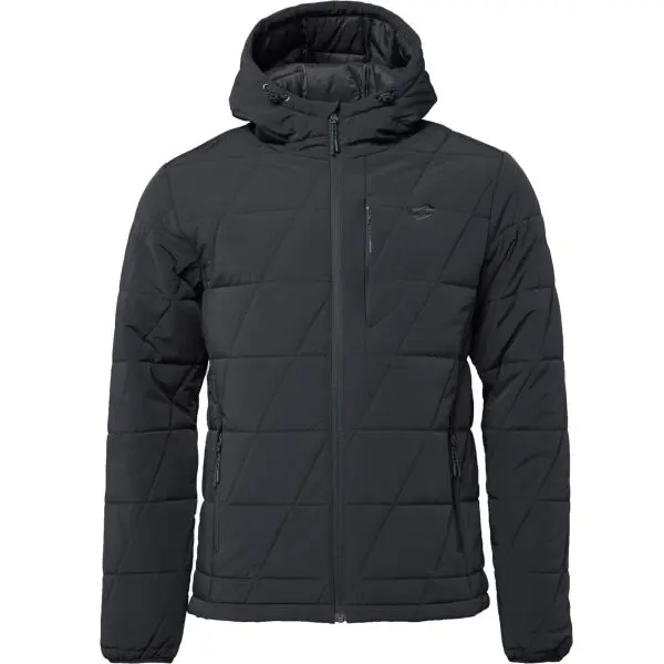 Lotto Lotto HAMPUS Мъжко леко капитонирано яке с качулка, черно, размер