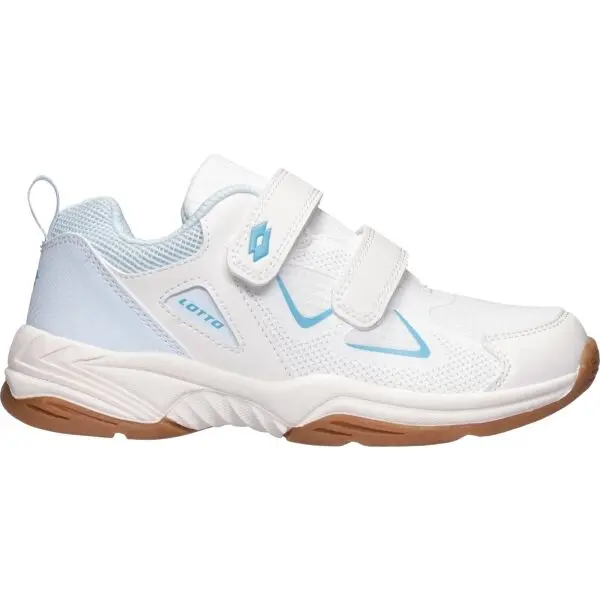 Lotto Lotto HARPE Детски обувки за спортове с топка, бяло, размер