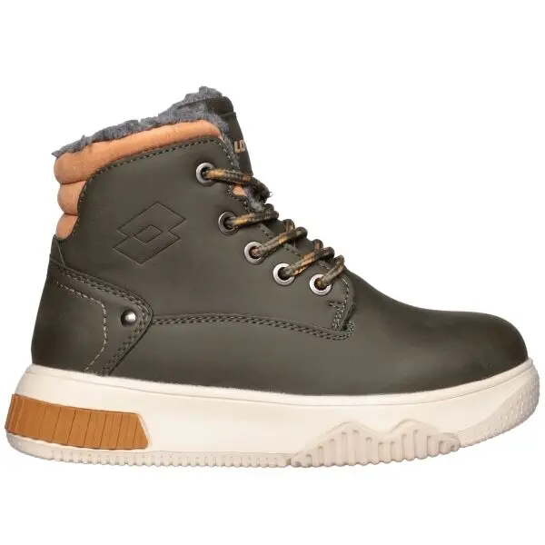 Lotto Lotto HESPER Детски зимни обувки, тъмнозелено, размер