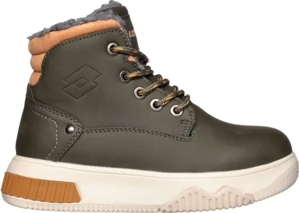 Lotto Lotto HESPER Детски зимни обувки, тъмнозелено, размер