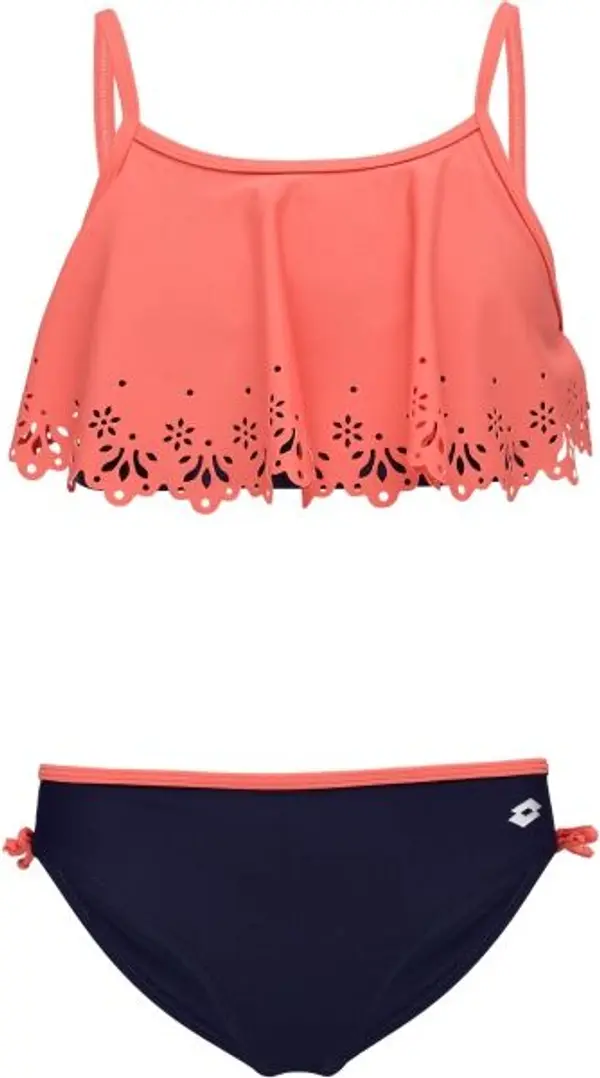 Lotto Lotto HONEY Бански костюм от две части за момичета, цвят сьомга, размер 152-158