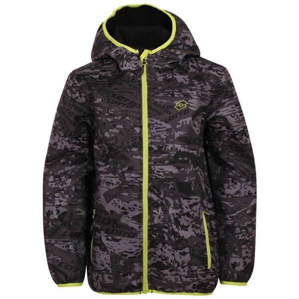 Lotto Lotto INASSO Софтшелово яке за момчета, черно, размер