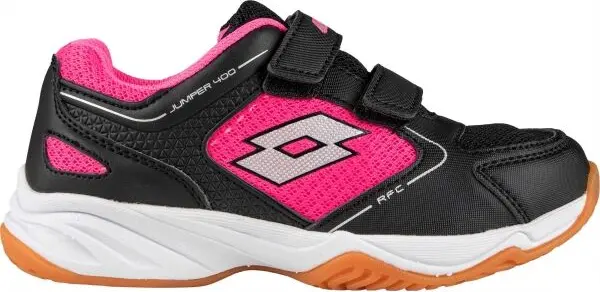 Lotto Lotto JUMPER 400 II CL S Детски обувки за спорт в зала, черно, размер
