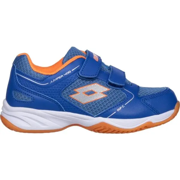 Lotto Lotto JUMPER 400 II CL S Детски обувки за спорт в зала, синьо, размер