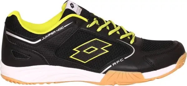 Lotto Lotto JUMPER 400 II JR L Обувки за момчета за спорт в зала, черно, размер 42.5