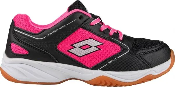 Lotto Lotto JUMPER 400 II JR L Обувки за момчета за спорт в зала, черно, размер