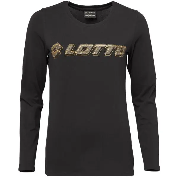 Lotto Lotto LEONTA Дамска тениска, черно, размер