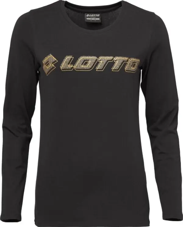Lotto Lotto LEONTA Дамска тениска, черно, размер XXL
