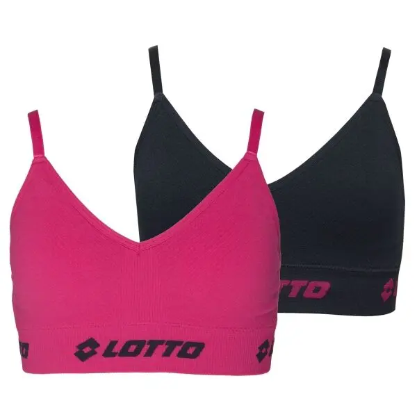 Lotto Lotto LIANI Спортен сутиен за момичета, тъмносин, размер 128-134