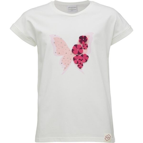 Lotto Lotto LILIBETH Момичешка тениска, бяло, размер
