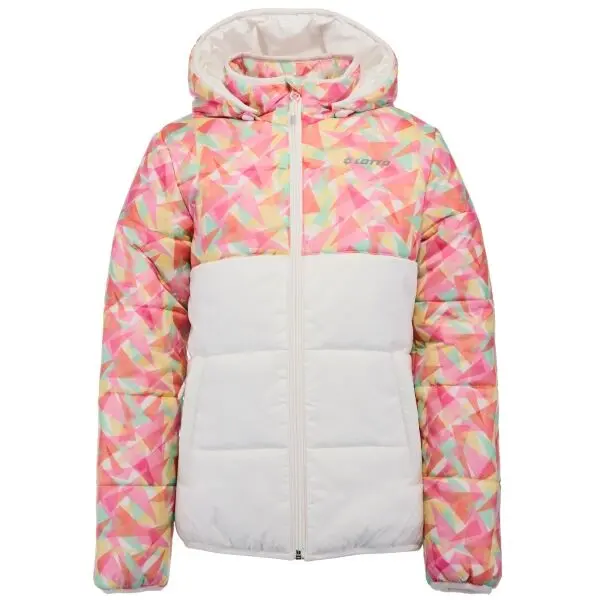 Lotto Lotto LIMINI Момичешко яке-леко и капитонирано, бяло, размер 128-134