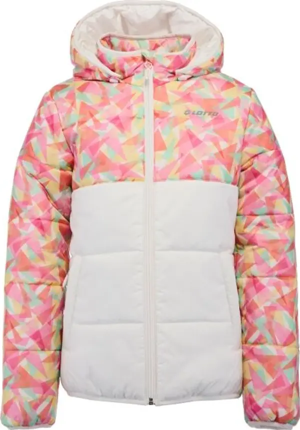 Lotto Lotto LIMINI Момичешко яке-леко и капитонирано, бяло, размер 140-146
