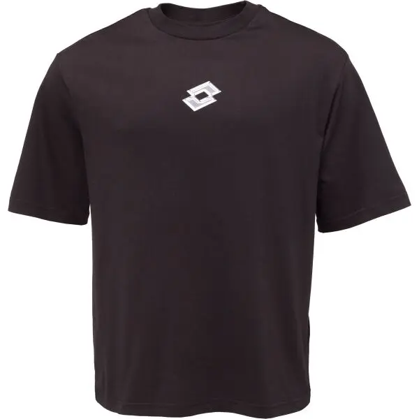 Lotto Lotto LOGO METAL TEE Мъжка тениска, черно, размер