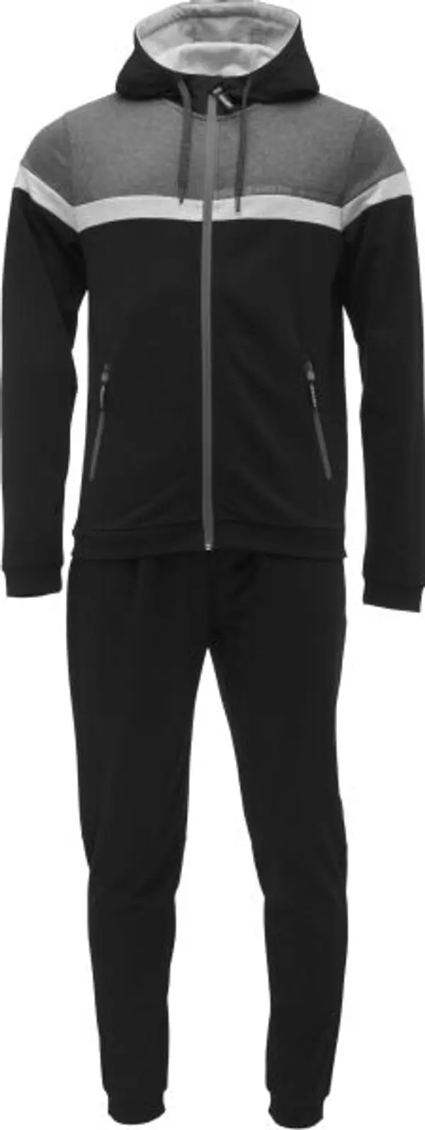 Lotto Lotto LOONER Мъжки спортен комплект, черно, размер XXL