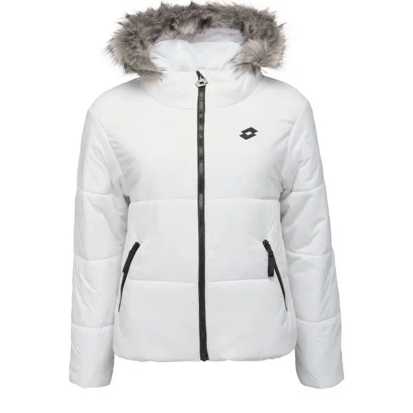 Lotto Lotto LOOSIE Дамско капитонирано яке, бяло, размер