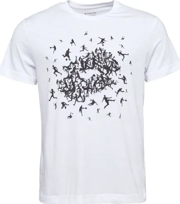 Lotto Lotto LOSANGA PLUS IV TEE Мъжка тениска, бяло, размер