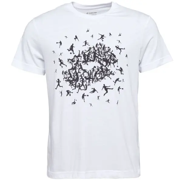 Lotto Lotto LOSANGA PLUS IV TEE Мъжка тениска, бяло, размер