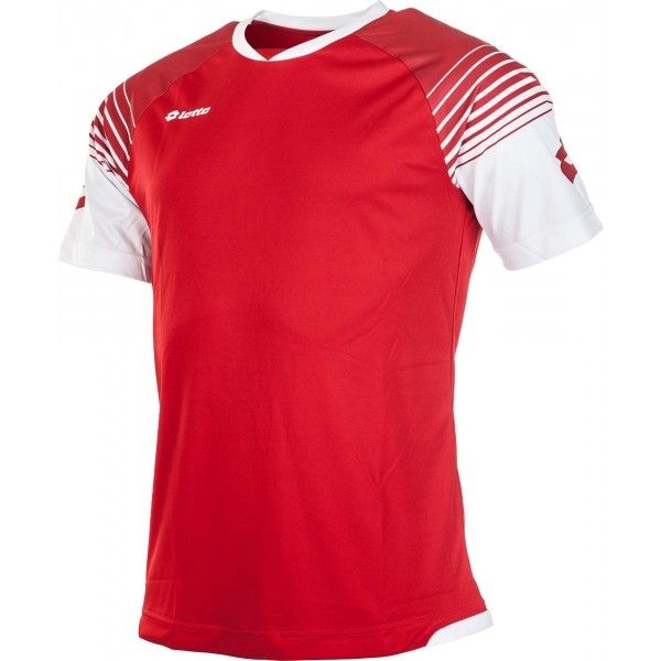 Lotto Lotto JERSEY OMEGA JR Детска спортна тениска, червено, размер XS