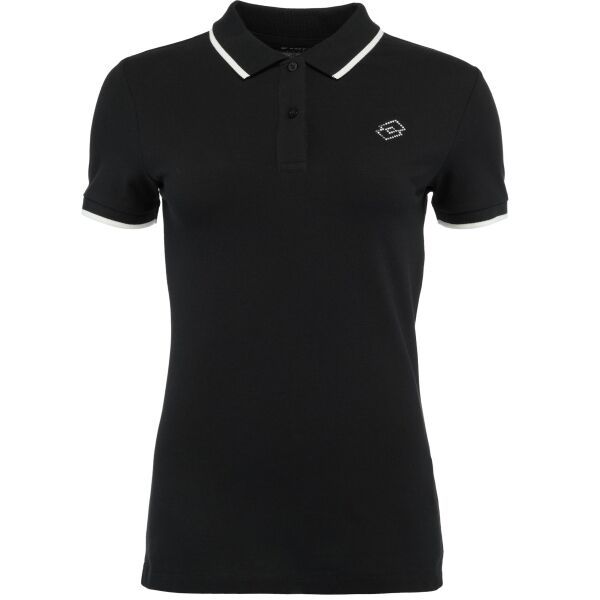 Lotto Lotto POLO CLASSICA W PQ Дамска тениска с якичка, черно, размер S