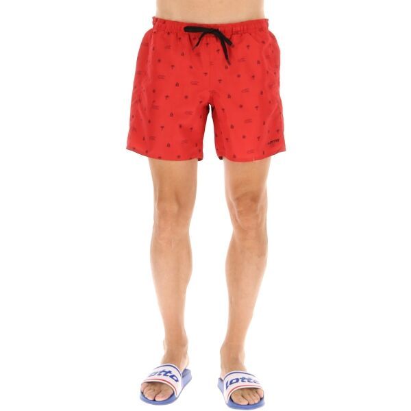 Lotto Lotto SHORT BEACH CLUB Мъжки бански -шорти, червено, размер XXL