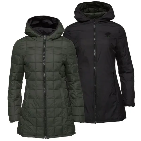 Lotto Lotto LUNGO ST MORITZ III JACKET Дамско двустранно яке, черно, размер