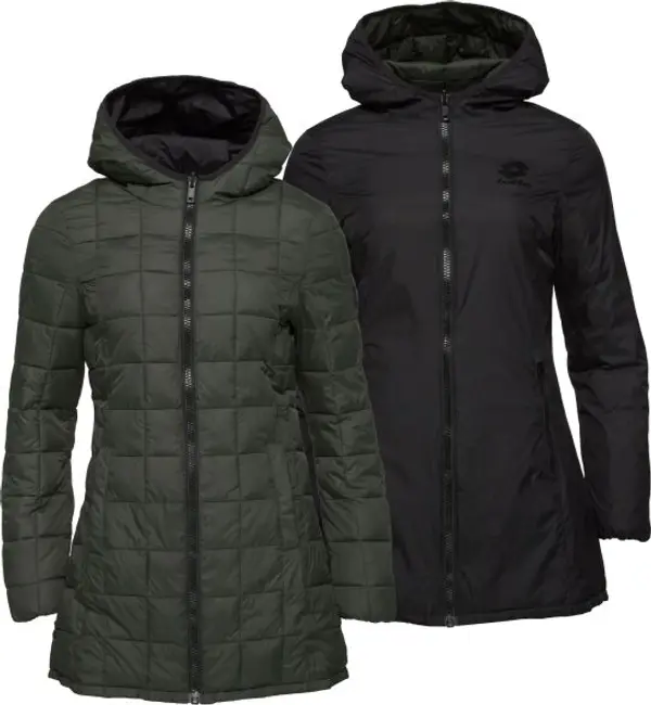 Lotto Lotto LUNGO ST MORITZ III JACKET Дамско двустранно яке, черно, размер